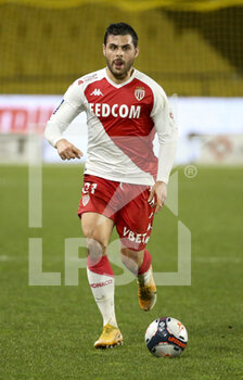 2021-01-31 - Kevin Volland of Monaco during the French championship Ligue 1 football match between FC Nantes and AS Monaco on January 31, 2021 at Stade de La Beaujoire - Louis Fonteneau in Nantes, France - Photo Jean Catuffe / DPPI - FC NANTES AND AS MONACO - FRENCH LIGUE 1 - SOCCER
