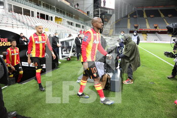 2021-02-03 - Kakuta 10 Lens during the French championship Ligue 1 football match between RC Lens and Olympique de Marseille on February 3, 2021 at Bollaert-Delelis stadium in Lens, France - Photo Laurent Sanson / LS Medianord / DPPI - RC LENS AND OLYMPIQUE DE MARSEILLE - FRENCH LIGUE 1 - SOCCER