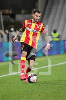 2021-02-03 - Jonathan Clauss 11 Lens during the French championship Ligue 1 football match between RC Lens and Olympique de Marseille on February 3, 2021 at Bollaert-Delelis stadium in Lens, France - Photo Laurent Sanson / LS Medianord / DPPI - RC LENS AND OLYMPIQUE DE MARSEILLE - FRENCH LIGUE 1 - SOCCER