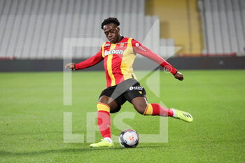 2021-02-03 - Arnaud Kalimuendo 29 Lens during the French championship Ligue 1 football match between RC Lens and Olympique de Marseille on February 3, 2021 at Bollaert-Delelis stadium in Lens, France - Photo Laurent Sanson / LS Medianord / DPPI - RC LENS AND OLYMPIQUE DE MARSEILLE - FRENCH LIGUE 1 - SOCCER