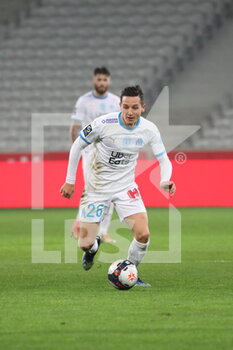 2021-03-03 - Florian Thauvin 26 Marseille during the French championship Ligue 1 football match between Lille OSC and Olympique de Marseille on March 3, 2021 at Pierre Mauroy stadium in Villeneuve-d'Ascq near Lille, France - Photo Laurent Sanson / LS Medianord / DPPI - LILLE OSC AND OLYMPIQUE DE MARSEILLE - FRENCH LIGUE 1 - SOCCER