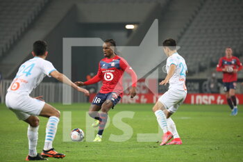 2021-03-03 - Renato Sanches 18 losc during the French championship Ligue 1 football match between Lille OSC and Olympique de Marseille on March 3, 2021 at Pierre Mauroy stadium in Villeneuve-d'Ascq near Lille, France - Photo Laurent Sanson / LS Medianord / DPPI - LILLE OSC AND OLYMPIQUE DE MARSEILLE - FRENCH LIGUE 1 - SOCCER