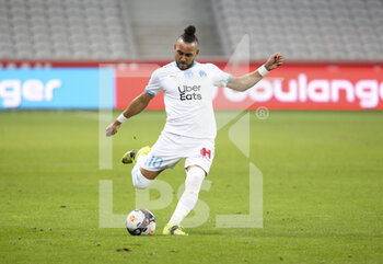 2021-03-03 - Dimitri Payet of Marseille during the French championship Ligue 1 football match between Lille OSC and Olympique de Marseille on March 3, 2021 at Pierre Mauroy stadium in Villeneuve-d'Ascq near Lille, France - Photo Jean Catuffe / DPPI - LILLE OSC AND OLYMPIQUE DE MARSEILLE - FRENCH LIGUE 1 - SOCCER