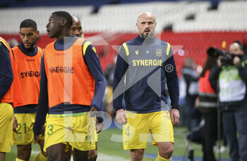 2021-03-14 - Nicolas Pallois of FC Nantes during the French championship Ligue 1 football match between Paris Saint-Germain and FC Nantes on March 14, 2021 at Parc des Princes stadium in Paris, France - Photo Jean Catuffe / DPPI - PARIS SAINT-GERMAIN AND FC NANTES - FRENCH LIGUE 1 - SOCCER