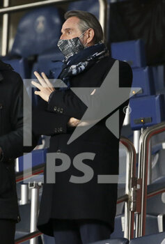 2021-03-14 - Director of PSG Jean-Claude Blanc during the French championship Ligue 1 football match between Paris Saint-Germain and FC Nantes on March 14, 2021 at Parc des Princes stadium in Paris, France - Photo Jean Catuffe / DPPI - PARIS SAINT-GERMAIN AND FC NANTES - FRENCH LIGUE 1 - SOCCER