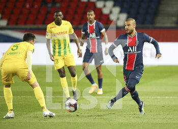 2021-03-14 - Rafael Alcantara aka Rafinha of PSG during the French championship Ligue 1 football match between Paris Saint-Germain and FC Nantes on March 14, 2021 at Parc des Princes stadium in Paris, France - Photo Jean Catuffe / DPPI - PARIS SAINT-GERMAIN AND FC NANTES - FRENCH LIGUE 1 - SOCCER