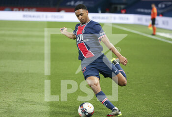 2021-03-14 - Abdou Diallo of PSG during the French championship Ligue 1 football match between Paris Saint-Germain and FC Nantes on March 14, 2021 at Parc des Princes stadium in Paris, France - Photo Jean Catuffe / DPPI - PARIS SAINT-GERMAIN AND FC NANTES - FRENCH LIGUE 1 - SOCCER