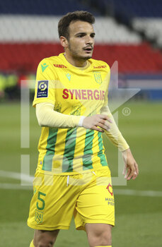 2021-03-14 - Pedro Chirivella of FC Nantes during the French championship Ligue 1 football match between Paris Saint-Germain and FC Nantes on March 14, 2021 at Parc des Princes stadium in Paris, France - Photo Jean Catuffe / DPPI - PARIS SAINT-GERMAIN AND FC NANTES - FRENCH LIGUE 1 - SOCCER