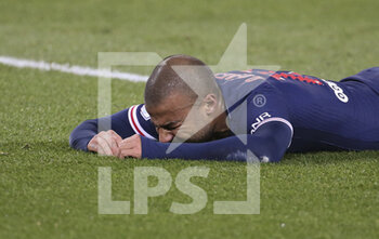 2021-03-14 - Rafael Alcantara aka Rafinha of PSG reacts after missing a goal during the French championship Ligue 1 football match between Paris Saint-Germain and FC Nantes on March 14, 2021 at Parc des Princes stadium in Paris, France - Photo Jean Catuffe / DPPI - PARIS SAINT-GERMAIN AND FC NANTES - FRENCH LIGUE 1 - SOCCER