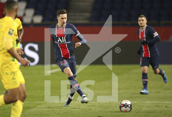 2021-03-14 - Julian Draxler of PSG during the French championship Ligue 1 football match between Paris Saint-Germain and FC Nantes on March 14, 2021 at Parc des Princes stadium in Paris, France - Photo Jean Catuffe / DPPI - PARIS SAINT-GERMAIN AND FC NANTES - FRENCH LIGUE 1 - SOCCER