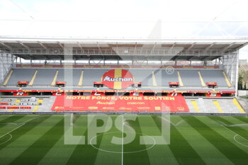 2021-03-14 - Stadium Bollaert-Delelis during the French championship Ligue 1 football match between RC Lens and FC Metz on March 14, 2021 at Bollaert-Delelis stadium in Lens, France - Photo Laurent Sanson / LS Medianord / DPPI - RC LENS AND FC METZ - FRENCH LIGUE 1 - SOCCER