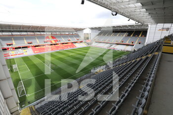 2021-03-14 - Stadium Bollaert-Delelis Lens during the French championship Ligue 1 football match between RC Lens and FC Metz on March 14, 2021 at Bollaert-Delelis stadium in Lens, France - Photo Laurent Sanson / LS Medianord / DPPI - RC LENS AND FC METZ - FRENCH LIGUE 1 - SOCCER