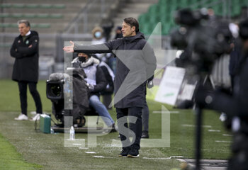 2021-03-19 - Coach of AS Monaco Niko Kovac during the French championship Ligue 1 football match between AS Saint-Etienne (ASSE) and AS Monaco (ASM) on March 19, 2021 at Stade Geoffroy Guichard in Saint-Etienne, France - Photo Jean Catuffe / DPPI - AS SAINT-ETIENNE (ASSE) AND AS MONACO (ASM) - FRENCH LIGUE 1 - SOCCER