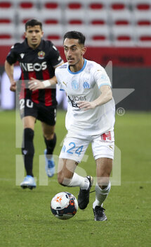 2021-03-20 - Saif Eddine Khaoui of Marseille during the French championship Ligue 1 football match between OGC Nice and Olympique de Marseille (OM) on March 20, 2021 at Allianz Riviera stadium in Nice, France - Photo Jean Catuffe / DPPI - OGC NICE AND OLYMPIQUE DE MARSEILLE (OM) - FRENCH LIGUE 1 - SOCCER