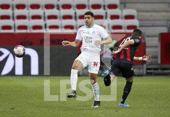 2021-03-20 - Luis Henrique of Marseille during the French championship Ligue 1 football match between OGC Nice and Olympique de Marseille (OM) on March 20, 2021 at Allianz Riviera stadium in Nice, France - Photo Jean Catuffe / DPPI - OGC NICE AND OLYMPIQUE DE MARSEILLE (OM) - FRENCH LIGUE 1 - SOCCER