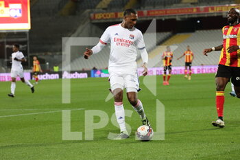 2021-04-03 - Defender MARCELO 6 Lyon during the French championship Ligue 1 football match between RC Lens and Olympique Lyonnais on April 3, 2021 at Bollaert-Delelis stadium in Lens, France - Photo Laurent Sanson / LS Medianord / DPPI - RC LENS VS OLYMPIQUE LYONNAIS - FRENCH LIGUE 1 - SOCCER