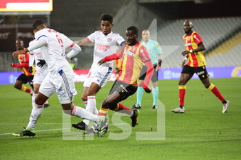 2021-04-03 - HAIDARA 21 Lens during the French championship Ligue 1 football match between RC Lens and Olympique Lyonnais on April 3, 2021 at Bollaert-Delelis stadium in Lens, France - Photo Laurent Sanson / LS Medianord / DPPI - RC LENS VS OLYMPIQUE LYONNAIS - FRENCH LIGUE 1 - SOCCER