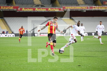 2021-04-03 - Jonathan CLAUSS 11 Lens during the French championship Ligue 1 football match between RC Lens and Olympique Lyonnais on April 3, 2021 at Bollaert-Delelis stadium in Lens, France - Photo Laurent Sanson / LS Medianord / DPPI - RC LENS VS OLYMPIQUE LYONNAIS - FRENCH LIGUE 1 - SOCCER