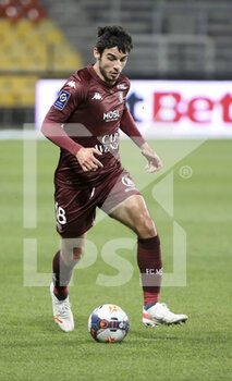2021-04-09 - Fabien Centonze of FC Metz during the French championship Ligue 1 football match between FC Metz and Lille OSC (LOSC) on April 9, 2021 at Stade Saint-Symphorien in Metz, France - Photo Jean Catuffe / DPPI - FC METZ VS LILLE OSC (LOSC) - FRENCH LIGUE 1 - SOCCER