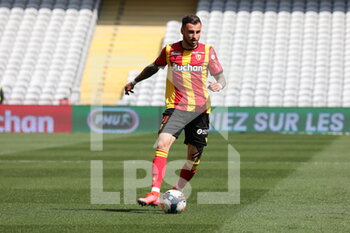 2021-04-25 - Jonathan Clauss 11 Lens during the French championship Ligue 1 football match between RC Lens and Nimes Olympique at Bollaert-Delelis stadium in Lens, France - Photo Laurent Sanson / LS Medianord / DPPI - RC LENS VS NIMES OLYMPIQUE AT BOLLAERT-DELELIS STADIUM IN LENS, FRANCE - PHOTO LAURENT SANSON / LS MEDIANO - FRENCH LIGUE 1 - SOCCER
