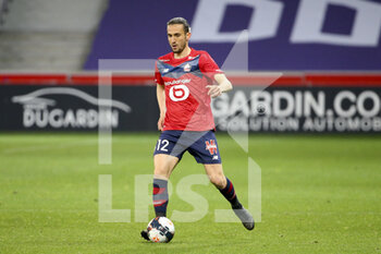 2021-05-01 - Yusuf Yazici of Lille during the French championship Ligue 1 football match between Lille OSC (LOSC) and OGC Nice (OGCN) on May 1, 2021 at Stade Pierre Mauroy in Villeneuve-d'Ascq near Lille, France - Photo Jean Catuffe / DPPI - LILLE OSC (LOSC) VS OGC NICE (OGCN) - FRENCH LIGUE 1 - SOCCER
