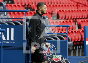 2021-05-01 - Mauro Icardi of PSG during the French championship Ligue 1 football match between Paris Saint-Germain (PSG) and RC Lens on May 1, 2021 at Parc des Princes stadium in Paris, France - Photo Jean Catuffe / DPPI - PARIS SAINT-GERMAIN (PSG) VS RC LENS - FRENCH LIGUE 1 - SOCCER