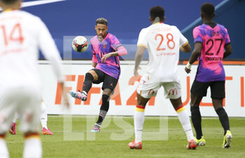 2021-05-01 - Neymar Jr of PSG during the French championship Ligue 1 football match between Paris Saint-Germain (PSG) and RC Lens on May 1, 2021 at Parc des Princes stadium in Paris, France - Photo Jean Catuffe / DPPI - PARIS SAINT-GERMAIN (PSG) VS RC LENS - FRENCH LIGUE 1 - SOCCER