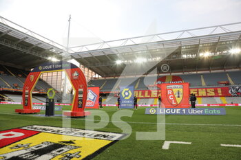 2021-05-07 - Before match during the French championship Ligue 1 football match between RC Lens and LOSC on May 7, 2021 at Bollaert-Delelis stadium in Lens, France - Photo Laurent Sanson / LS Medianord / DPPI - RC LENS VS LOSC - FRENCH LIGUE 1 - SOCCER