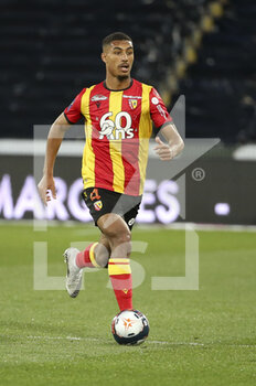2021-05-07 - Loic Bade of Lens during the French championship Ligue 1 football match between RC Lens and Lille OSC (LOSC) on May 7, 2021 at Stade Bollaert-Delelis in Lens, France - Photo Jean Catuffe / DPPI - RC LENS VS LOSC - FRENCH LIGUE 1 - SOCCER