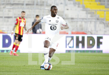2021-05-07 - Boubakary Soumare of Lille during the French championship Ligue 1 football match between RC Lens and Lille OSC (LOSC) on May 7, 2021 at Stade Bollaert-Delelis in Lens, France - Photo Jean Catuffe / DPPI - RC LENS VS LOSC - FRENCH LIGUE 1 - SOCCER