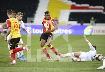 2021-05-07 - Steven Fortes of Lens during the French championship Ligue 1 football match between RC Lens and Lille OSC (LOSC) on May 7, 2021 at Stade Bollaert-Delelis in Lens, France - Photo Jean Catuffe / DPPI - RC LENS VS LOSC - FRENCH LIGUE 1 - SOCCER