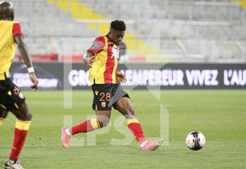 2021-05-07 - Cheick Doucoure of Lens during the French championship Ligue 1 football match between RC Lens and Lille OSC (LOSC) on May 7, 2021 at Stade Bollaert-Delelis in Lens, France - Photo Jean Catuffe / DPPI - RC LENS VS LOSC - FRENCH LIGUE 1 - SOCCER