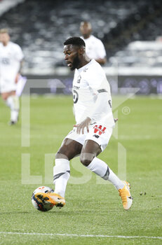 2021-05-07 - Jonathan Bamba of Lille during the French championship Ligue 1 football match between RC Lens and Lille OSC (LOSC) on May 7, 2021 at Stade Bollaert-Delelis in Lens, France - Photo Jean Catuffe / DPPI - RC LENS VS LOSC - FRENCH LIGUE 1 - SOCCER