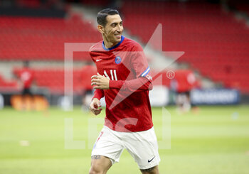 2021-05-09 - Angel Di Maria of PSG during the French championship Ligue 1 football match between Stade Rennais and Paris Saint-Germain on May 9, 2021 at Roazhon Park in Rennes, France - Photo Jean Catuffe / DPPI - STADE RENNAIS VS PARIS SAINT-GERMAIN (PSG) - FRENCH LIGUE 1 - SOCCER