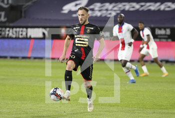 2021-05-09 - Flavien Tait of Rennes during the French championship Ligue 1 football match between Stade Rennais and Paris Saint-Germain on May 9, 2021 at Roazhon Park in Rennes, France - Photo Jean Catuffe / DPPI - STADE RENNAIS VS PARIS SAINT-GERMAIN (PSG) - FRENCH LIGUE 1 - SOCCER