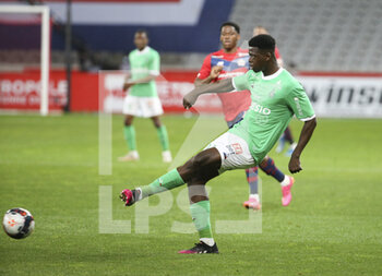 2021-05-16 - Saidou Sow of Saint-Etienne during the French championship Ligue 1 football match between Lille OSC (LOSC) and AS Saint-Etienne (ASSE) on May 16, 2021 at Stade Pierre Mauroy in Villeneuve-d'Ascq near Lille, France - Photo Jean Catuffe / DPPI - LILLE OSC (LOSC) VS AS SAINT-ETIENNE (ASSE) - FRENCH LIGUE 1 - SOCCER