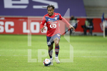 2021-05-16 - Renato Sanches of Lille during the French championship Ligue 1 football match between Lille OSC (LOSC) and AS Saint-Etienne (ASSE) on May 16, 2021 at Stade Pierre Mauroy in Villeneuve-d'Ascq near Lille, France - Photo Jean Catuffe / DPPI - LILLE OSC (LOSC) VS AS SAINT-ETIENNE (ASSE) - FRENCH LIGUE 1 - SOCCER