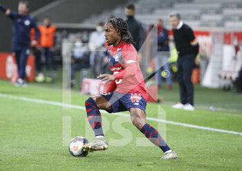 2021-05-16 - Renato Sanches of Lille during the French championship Ligue 1 football match between Lille OSC (LOSC) and AS Saint-Etienne (ASSE) on May 16, 2021 at Stade Pierre Mauroy in Villeneuve-d'Ascq near Lille, France - Photo Jean Catuffe / DPPI - LILLE OSC (LOSC) VS AS SAINT-ETIENNE (ASSE) - FRENCH LIGUE 1 - SOCCER
