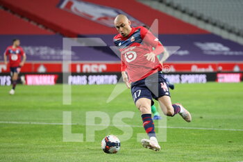 2021-05-16 - Burak YILMAZ 17 LOSC during the French championship Ligue 1 football match between LOSC Lille and AS Saint-Etienne on May 16, 2021 at Pierre Mauroy stadium in Villeneuve-d'Ascq near Lille, France - Photo Laurent Sanson / LS Medianord / DPPI - LOSC LILLE VS AS SAINT-ETIENNE - FRENCH LIGUE 1 - SOCCER