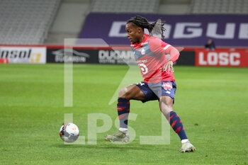2021-05-16 - Renato SANCHES 18 LOSC during the French championship Ligue 1 football match between LOSC Lille and AS Saint-Etienne on May 16, 2021 at Pierre Mauroy stadium in Villeneuve-d'Ascq near Lille, France - Photo Laurent Sanson / LS Medianord / DPPI - LOSC LILLE VS AS SAINT-ETIENNE - FRENCH LIGUE 1 - SOCCER