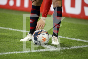 2021-05-16 - uhlsport matchball during the French championship Ligue 1 football match between Lille OSC (LOSC) and AS Saint-Etienne (ASSE) on May 16, 2021 at Stade Pierre Mauroy in Villeneuve-d'Ascq near Lille, France - Photo Jean Catuffe / DPPI - LOSC LILLE VS AS SAINT-ETIENNE - FRENCH LIGUE 1 - SOCCER