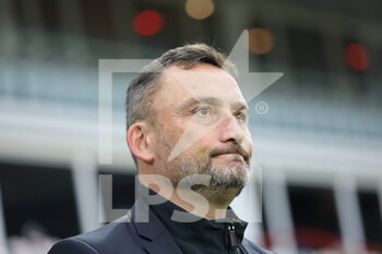 2021-05-23 - Franck Haise coach Lens during the French championship Ligue 1 football match between RC Lens and AS Monaco on May, 23, 2021 at Bollaert-Delelis stadium in Lens, France - Photo Laurent Sanson / LS Medianord / DPPI - RC LENS VS AS MONACO - FRENCH LIGUE 1 - SOCCER