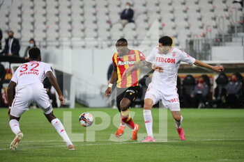 2021-05-23 - Ignatus GANAGO 9 Lens during the French championship Ligue 1 football match between RC Lens and AS Monaco on May, 23, 2021 at Bollaert-Delelis stadium in Lens, France - Photo Laurent Sanson / LS Medianord / DPPI - RC LENS VS AS MONACO - FRENCH LIGUE 1 - SOCCER