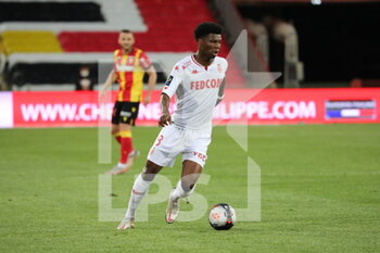 2021-05-23 - Aurelien TCHOUAMENI 8 Monaco during the French championship Ligue 1 football match between RC Lens and AS Monaco on May, 23, 2021 at Bollaert-Delelis stadium in Lens, France - Photo Laurent Sanson / LS Medianord / DPPI - RC LENS VS AS MONACO - FRENCH LIGUE 1 - SOCCER