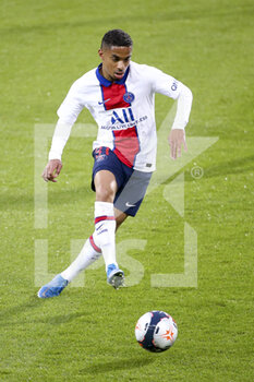 2021-05-23 - Colin Dagba of PSG during the French championship Ligue 1 football match between Stade Brestois 29 and Paris Saint-Germain (PSG) on May 23, 2021 at Stade Francis Le Ble in Brest, France - Photo Jean Catuffe / DPPI - STADE BRESTOIS 29 VS PARIS SAINT-GERMAIN (PSG) - FRENCH LIGUE 1 - SOCCER