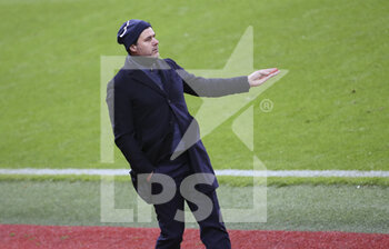 2021-05-23 - Coach of PSG Mauricio Pochettino during the French championship Ligue 1 football match between Stade Brestois 29 and Paris Saint-Germain (PSG) on May 23, 2021 at Stade Francis Le Ble in Brest, France - Photo Jean Catuffe / DPPI - STADE BRESTOIS 29 VS PARIS SAINT-GERMAIN (PSG) - FRENCH LIGUE 1 - SOCCER