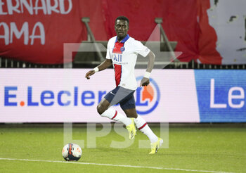 2021-05-23 - Idrissa Gueye Gana of PSG during the French championship Ligue 1 football match between Stade Brestois 29 and Paris Saint-Germain (PSG) on May 23, 2021 at Stade Francis Le Ble in Brest, France - Photo Jean Catuffe / DPPI - STADE BRESTOIS 29 VS PARIS SAINT-GERMAIN (PSG) - FRENCH LIGUE 1 - SOCCER