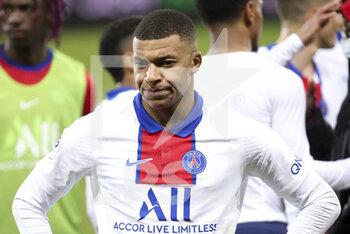 2021-05-23 - Kylian Mbappe of PSG following the French championship Ligue 1 football match between Stade Brestois 29 and Paris Saint-Germain (PSG) on May 23, 2021 at Stade Francis Le Ble in Brest, France - Photo Jean Catuffe / DPPI - STADE BRESTOIS 29 VS PARIS SAINT-GERMAIN (PSG) - FRENCH LIGUE 1 - SOCCER