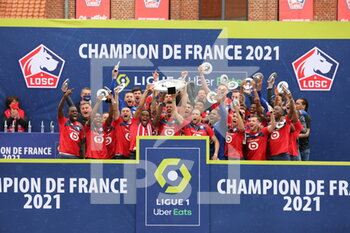 LOSC Lille the 2021 French Championship title - FRENCH LIGUE 1 - SOCCER