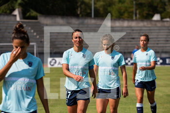 2020-09-12 - Gaetane Thiney of Paris FC ahead of the Women's French championship D1 Arkema football match between Paris FC and Soyaux ASJ on September 12, 2020 at Robert Bobin stadium in Bondoufle, France - Photo Melanie Laurent / A2M Sport Consulting / DPPI - PARIS FC VS SOYAUX ASJ - FRENCH WOMEN DIVISION 1 - SOCCER